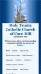 Mobile Screenshot of holytrinityofcornhill.org